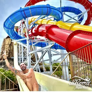  Apartamento Spazzio Diroma Acesso Diroma Acqua Park Gratuito Star Temporada